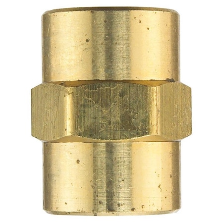 Homeplus+ ATC 1/4 in. FPT X 1/4 in. D FPT Brass Coupling 6JC120810701028